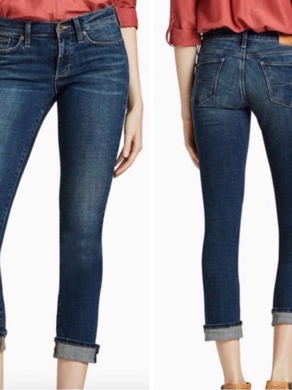 Lucky Brand Women's Sweet Crop Blue Jeans Size 6/28